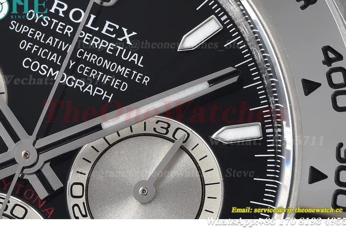 SS SH4131 Black SS 40mm Clone Clean Daytona 126509 Stk Super 0315